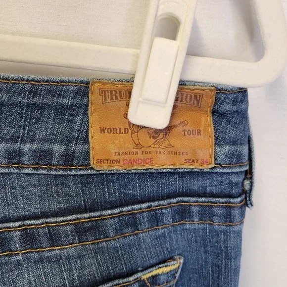 True Religion Women's Size 28 Jeans Boot Cut Candice - Picture 5 of 7